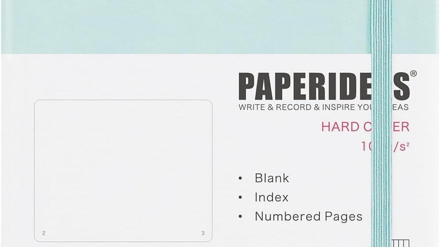 PAPERIDEAS A5ハードカバーノート 無地